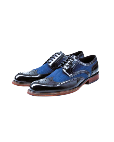 Danim Oxford Classic Shoes (Navy-Denim)