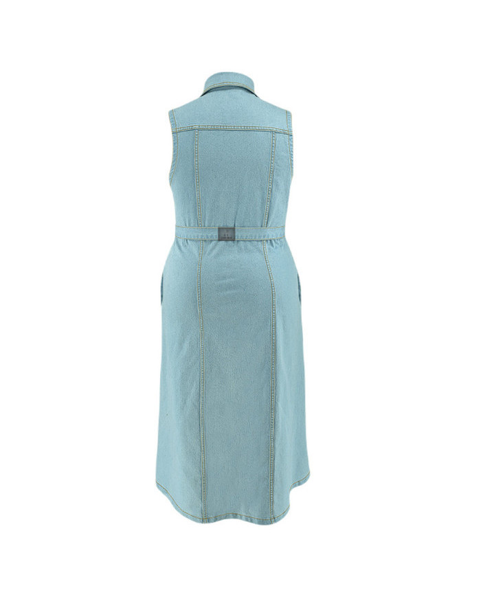 Danim Mario Maxi Sleevless Dress (Green-Blue)