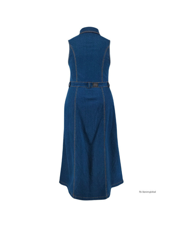 Danim Mario Denim Maxi (Ocean-Blue)