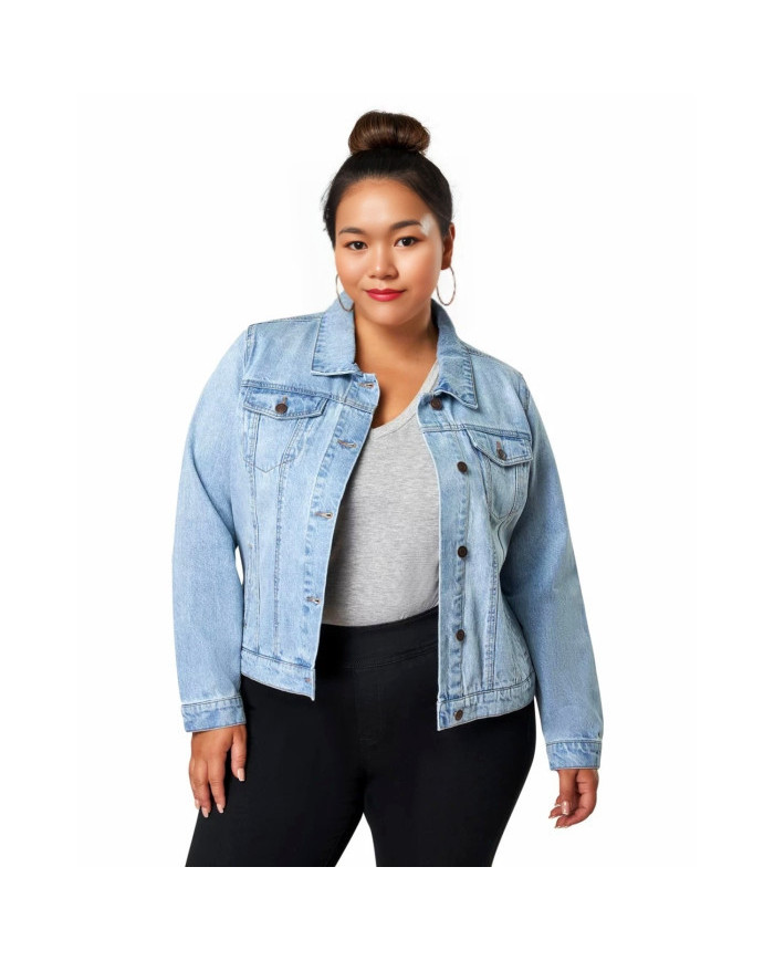 Danim Lily Denim Women Jacket (Light-Blue)