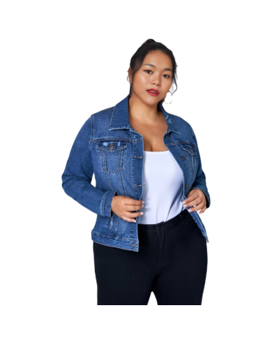 Danim Lily Denim Women Jacket (Navy-Blue)
