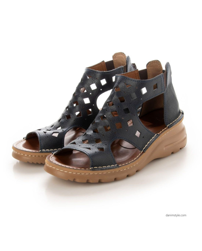 Danim Ladies Semi Heel (Black)