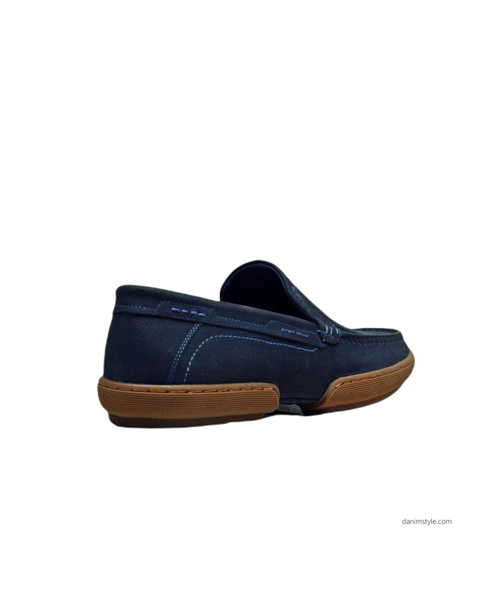 Danim ZARI Casual Gent's Loafer, (Drak-Blue)