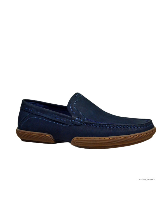 Danim ZARI Casual Gent's Loafer, (Drak-Blue)