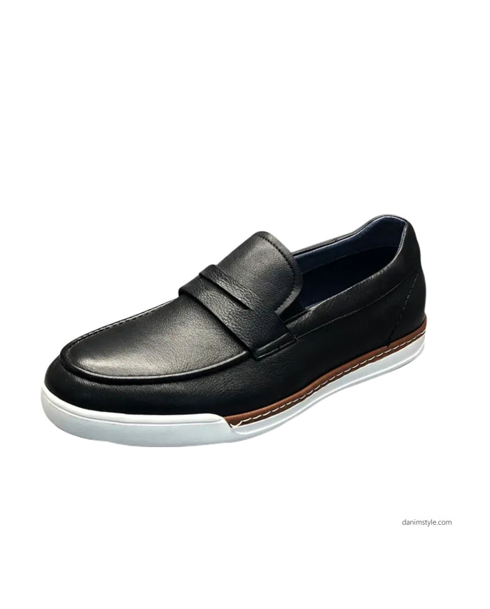 Danim ZARI Casual Gent's Loafer, (Black)