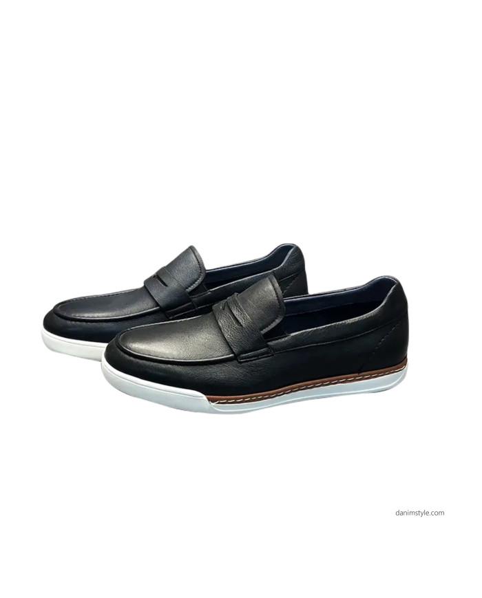 Danim ZARI Casual Gent's Loafer, (Black)