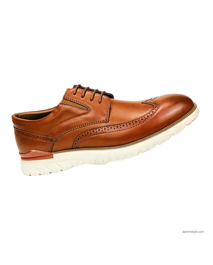 Danim ZARI Formal Gent's Sneakers (Brown)