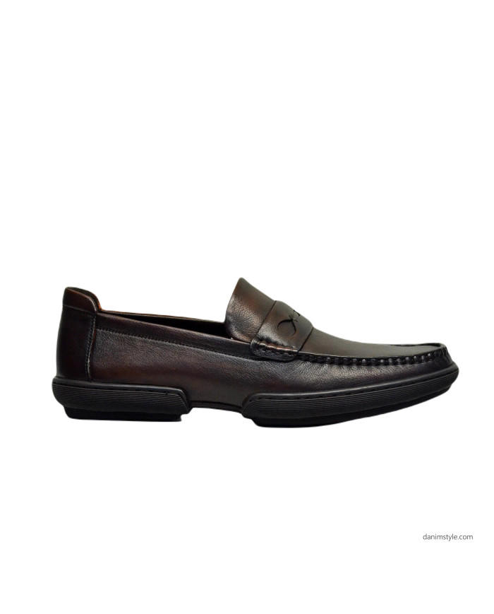 Danim ZARI Casual Gent's Loafer, (Coffee)