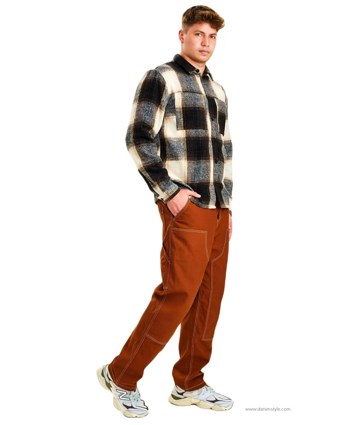 Danim Gent's  Denim Premium Pant's,  (Coffee)