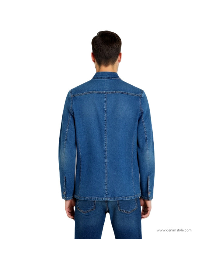 Danim Gents Denim Blazer (Navy-Blue)