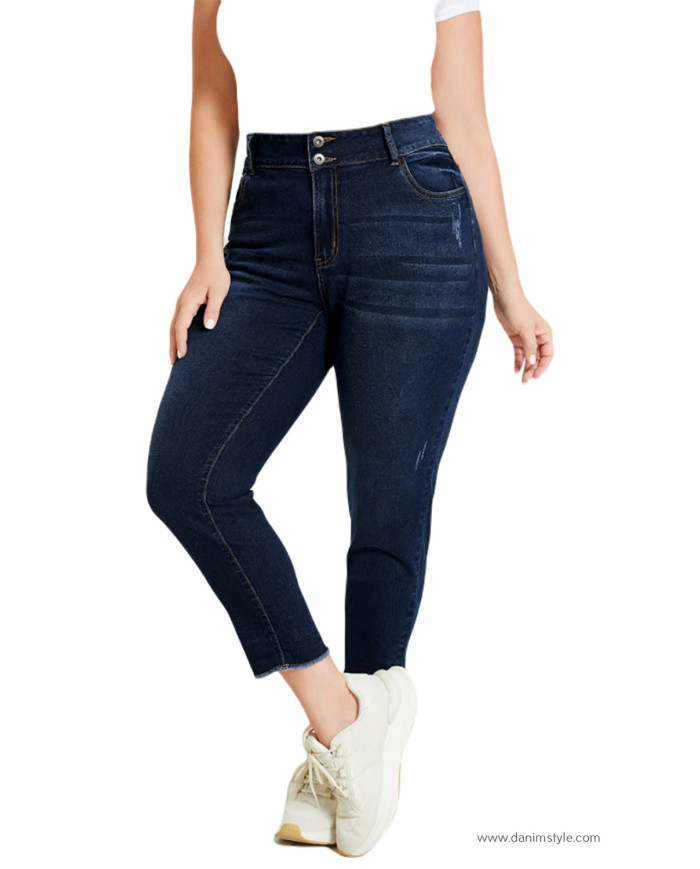 Danim Ladies Jeans Pants (Indigo)