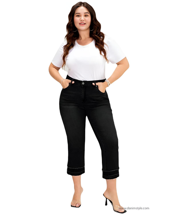 Danim Ladies Jeans Pants (Navy-Blue)