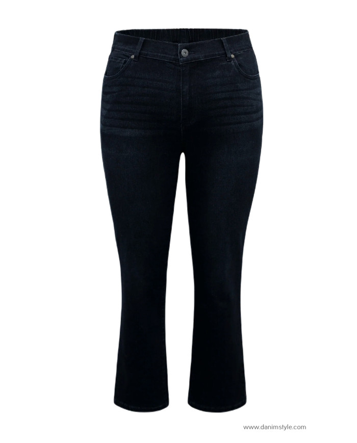 Danim Ladies Jeans Pants (Navy-Blue)