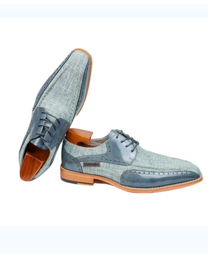 Danim Oxford Classic Shoes (Blue-Denim)