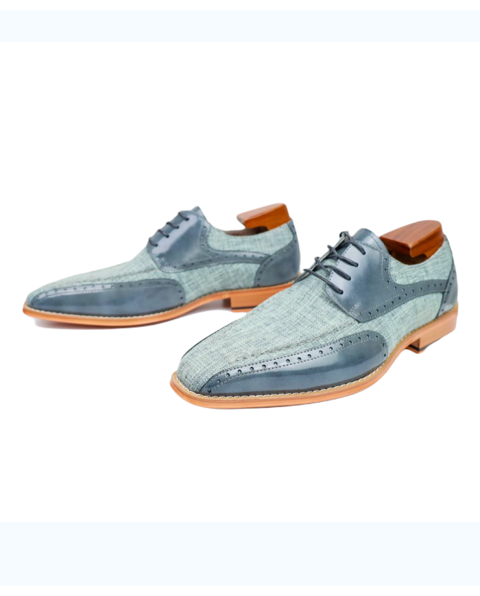 Danim Oxford Classic Shoes (Blue-Denim)