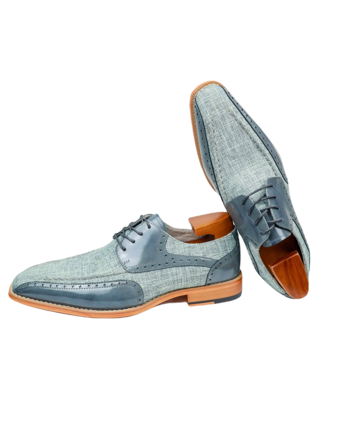 Danim Oxford Classic Shoes (Blue-Denim)