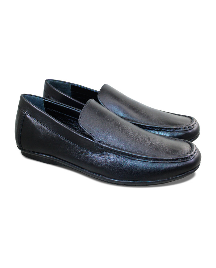 Crescent Premium Gent's Loafer, (Black)