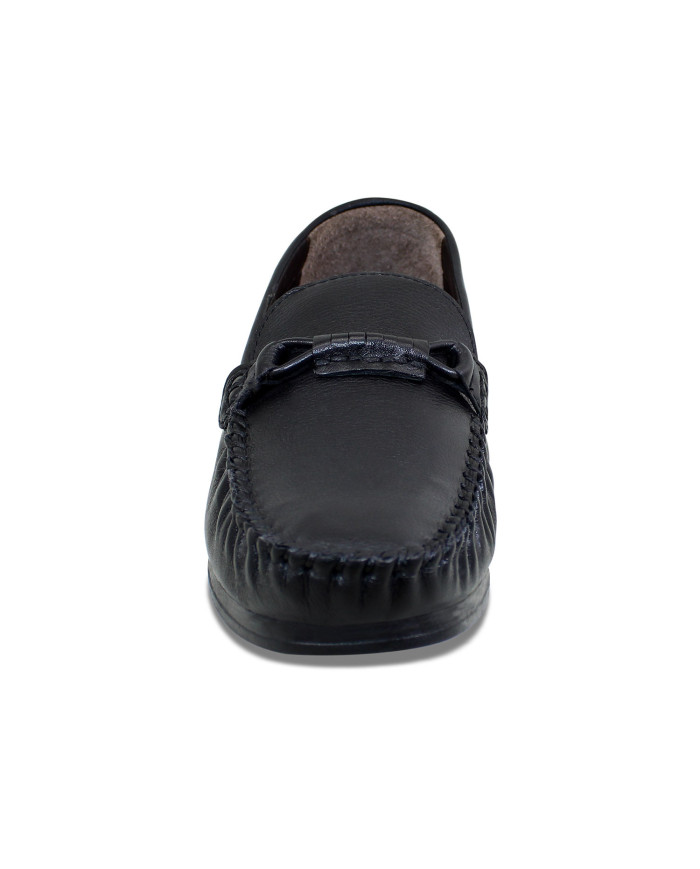 Danim Crescent Casual Gent's Loafer, (Black)