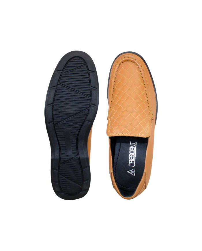 Crescent Gents Formal Loafer, (Camel)