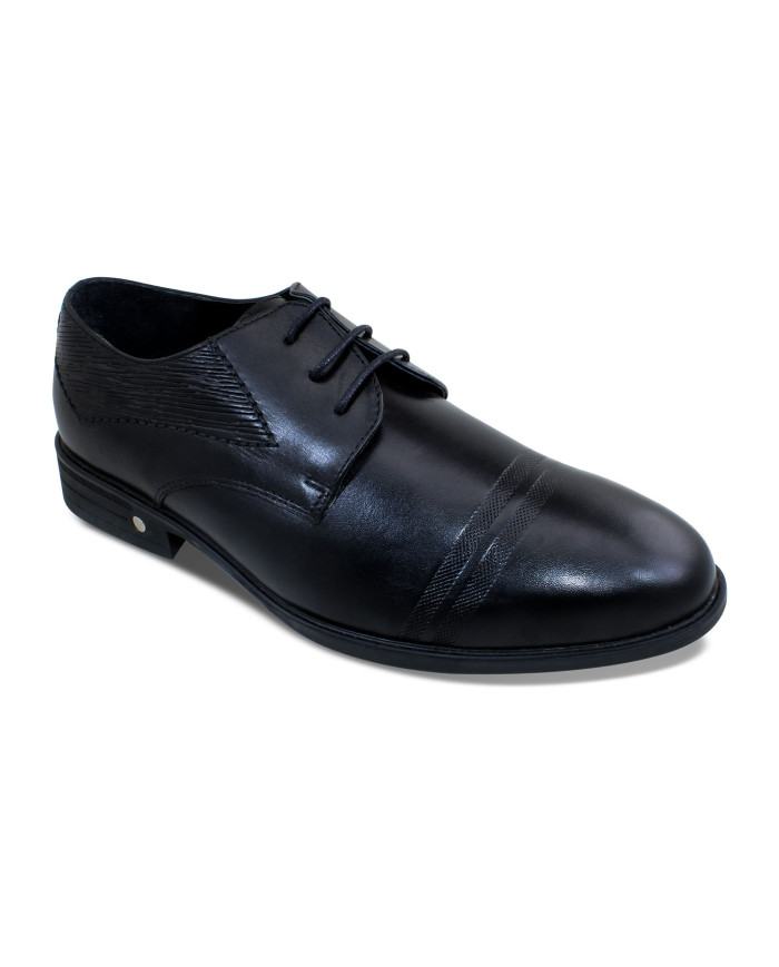 Crescent Gents Formal Shoe,(Black)