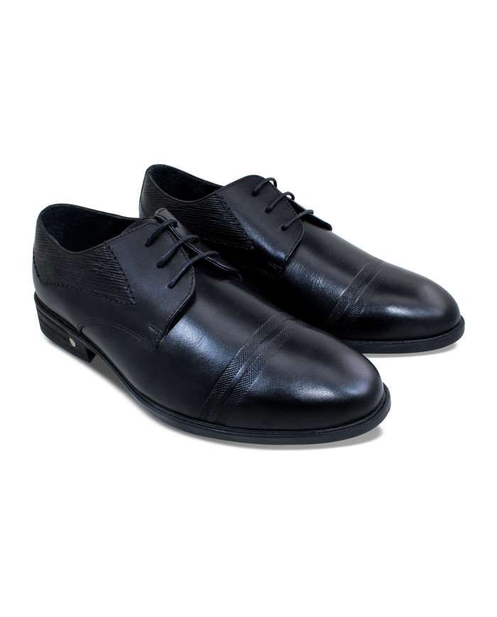 Crescent Gents Formal Shoe,(Black)