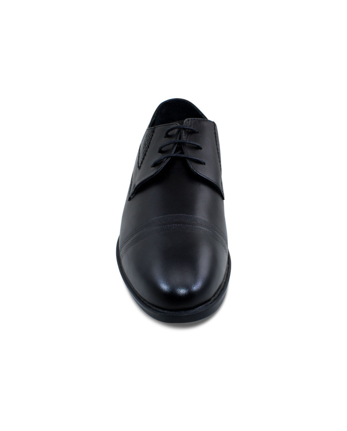 Crescent Gents Formal Shoe,(Black)