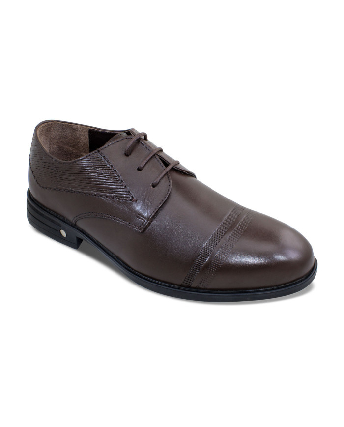Crescent Gents Formal Shoe,(Brown)