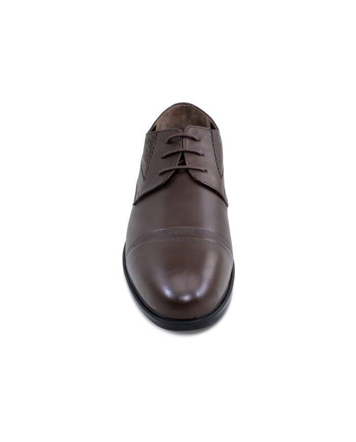 Crescent Gents Formal Shoe,(Brown)