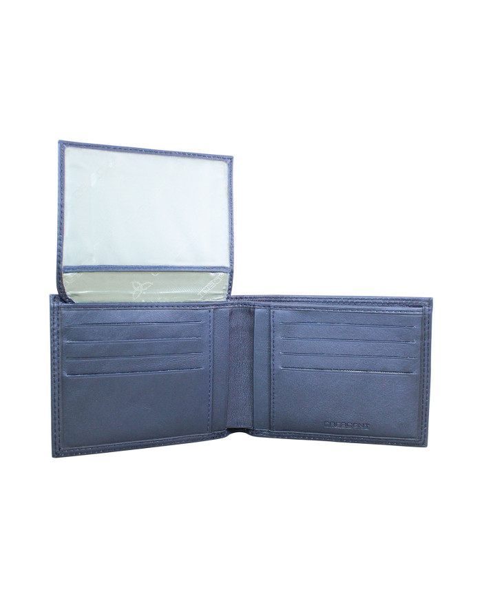 Danim Crescent Gent's Wallet (Dark-Blue)