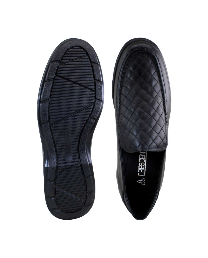 Crescent Gents Formal Loafer, (Black)