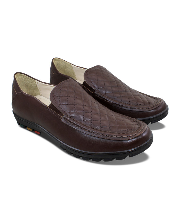 Crescent Gents Formal Loafer, (Brown)