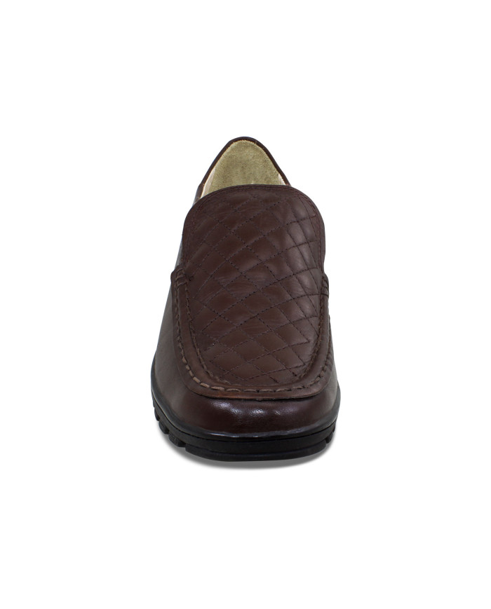 Crescent Gents Formal Loafer, (Brown)