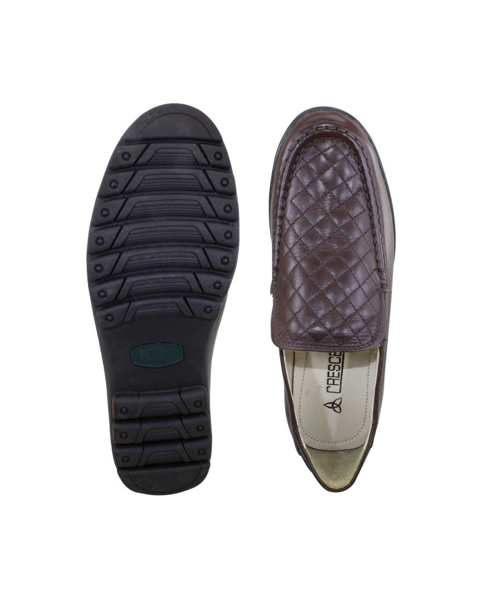 Crescent Gents Formal Loafer, (Brown)