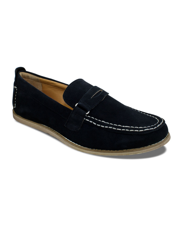 Crescent Steep Gents Loafer,(Black)