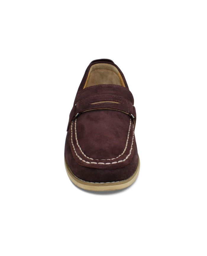 Crescent Steep Gents Loafer, (Brown)