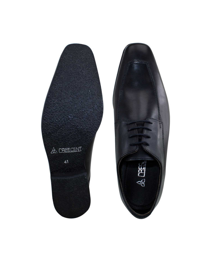 Crescent Gents Formal Shoe, (Black)