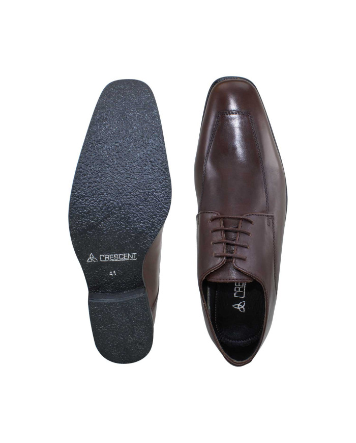 Crescent Gents Formal Shoe, (Brown)