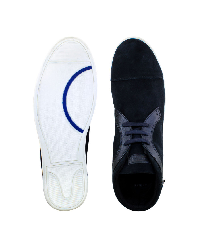 Crescent Casual Gen's Shoes (Drak-Blue)